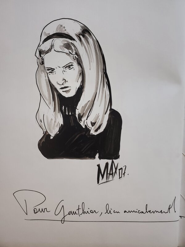 Max, DARK   T1 LA CRYPTE ECARLATE - Sketch