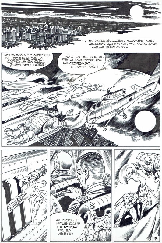 For sale - Jean-Yves Mitton, 1981 - Mikros : Alerte Rouge - Comic Strip