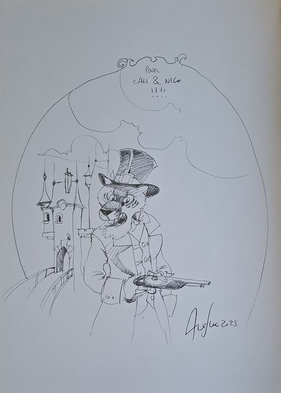 Alexis Nesme, Lord Glenarvan - Les enfants du capitaine Grant - Sketch Alexis Nesme, Lord Glenarvan - Les enfants du capitaine Grant - Sketch