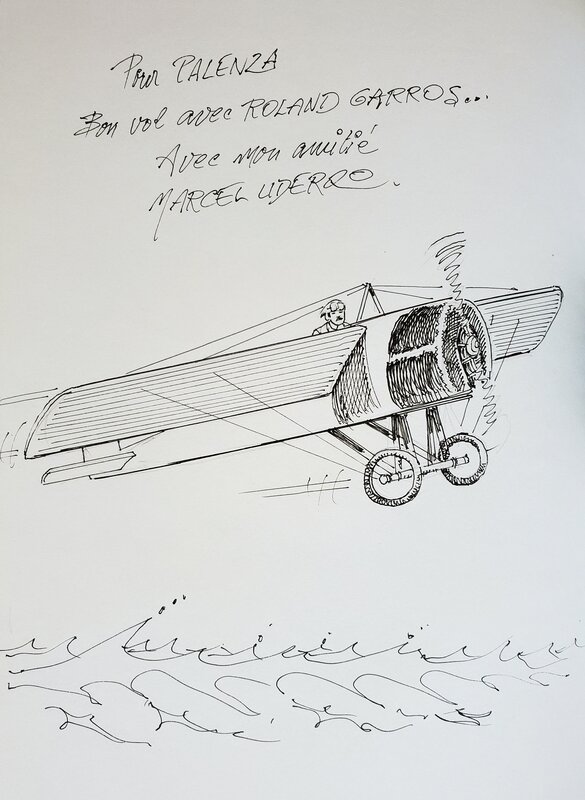 Marcel Uderzo, HISTOIRES DE PILOTES  T6 ROLAND GARROS - Sketch