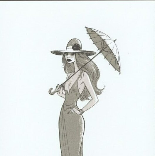 Belle de jour by Will - Original Illustration Belle de jour by Will - Original Illustration