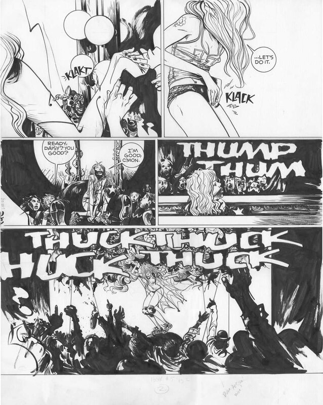 100% Chapter 20 page 2 Paul Pope - Planche originale
