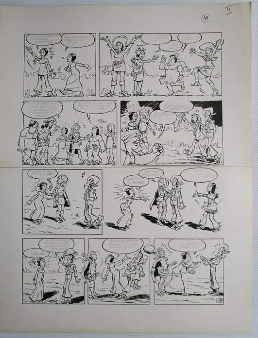 Bandoneon par Dino Attanasio - Planche originale