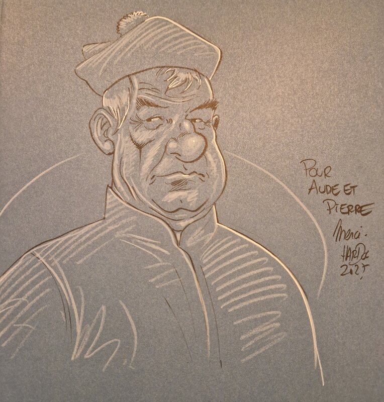 Dédicace de Hardoc dans la guerre des Lulus tome 7 - Sketch Dédicace de Hardoc dans la guerre des Lulus tome 7 - Sketch