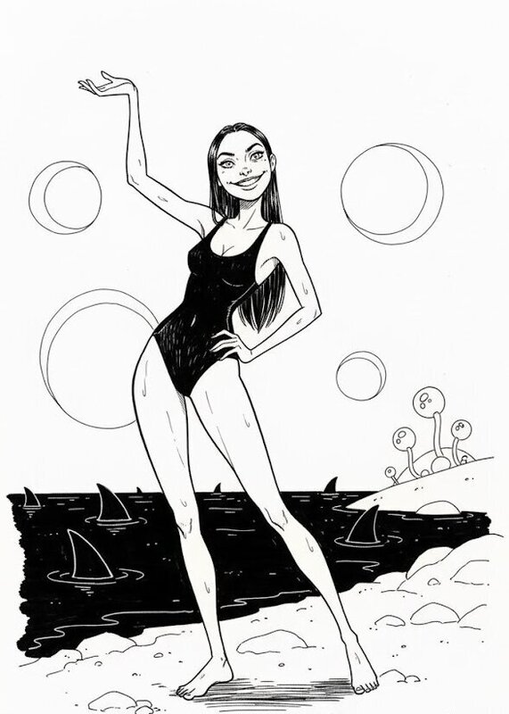 Theresa par Paul Glaudel - Illustration originale