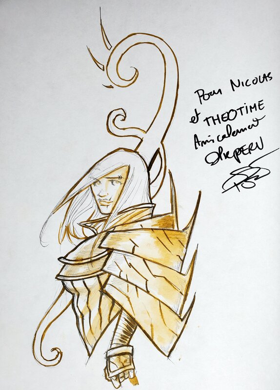 SHAMAN  T1 L'EVEIL par Olivier Péru - Dédicace SHAMAN  T1 L'EVEIL par Olivier Péru - Dédicace