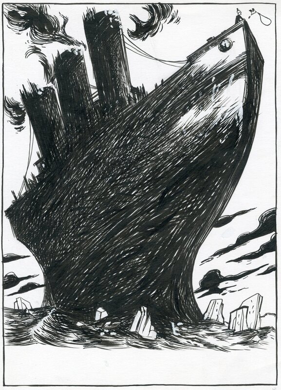 Sans titre by Alfred - Original Illustration