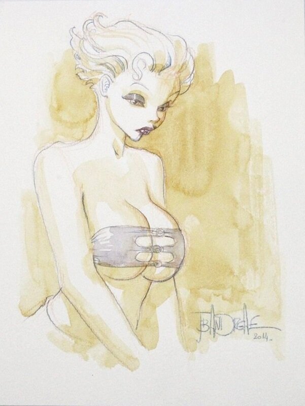 Jean-Baptiste Andréae, Manie Ganza - AZIMUT - Original Illustration Jean-Baptiste Andréae, Manie Ganza - AZIMUT - Original Illustration