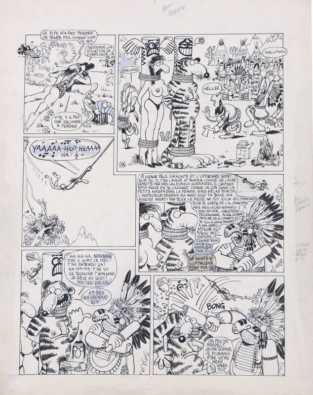 Edouard Carali Édika, Anthologie tome 2 planche 236 - Comic Strip