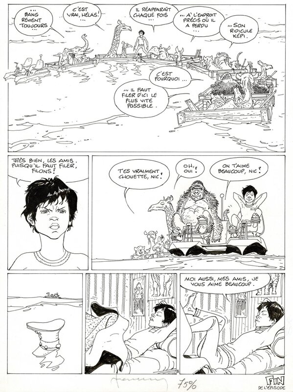 For sale - Hermann, Hé Nic! Tu reves ? -  Hee Nick!  Droom je? pag. 11 - Comic Strip