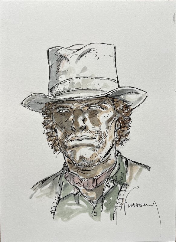 For sale - Red Dust Portrait by Hermann - Comic Strip