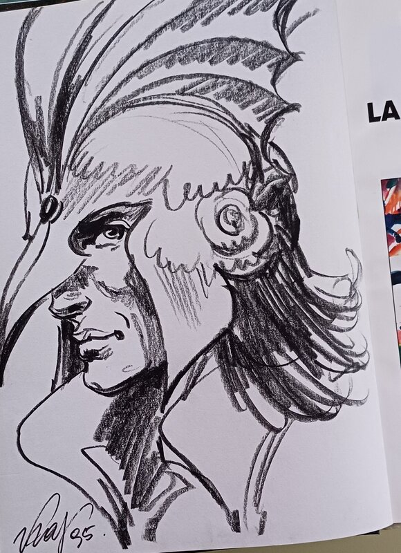 Kas, Grzegorz Rosinski, A.P Duchateau, Hans. La planète aux sortilèges - Sketch Kas, Grzegorz Rosinski, A.P Duchateau, Hans. La planète aux sortilèges - Sketch