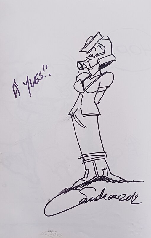 Godaille et Godasse by Jacques Sandron, Raoul Cauvin - Sketch