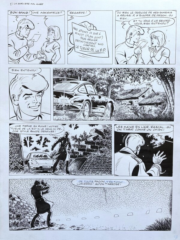 Tibet, Ric Hochet T63 : La Sorcière... mal aimée - Comic Strip Tibet, Ric Hochet T63 : La Sorcière... mal aimée - Comic Strip