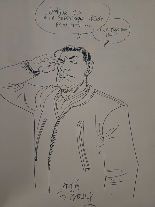 La bouche du diable par François Boucq - Dédicace