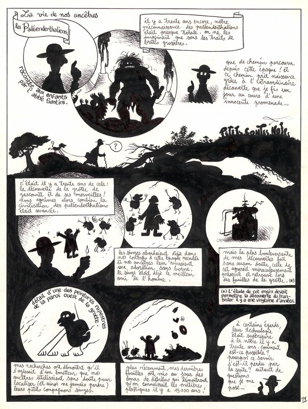 For sale - Frank Le Gall, Petits contes noirs - La fin du monde et autres petits contes noirs, Tome 1 - Comic Strip
