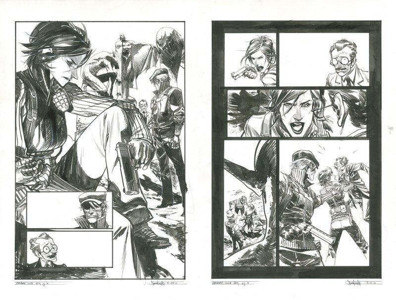 Sean Murphy, Scott Snyder, American Vampire - Survival of the fittest #4 - Pl 6&7 - Comic Strip