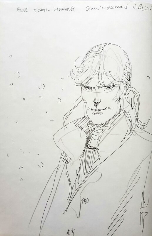 Christian Rossi, LE CYCLE DES DEUX HORIZONS   T1 JORDAN - Sketch