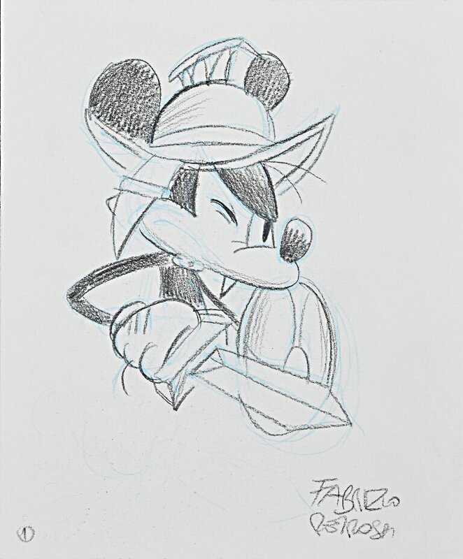 Mickey by Fabrizio Petrossi - Original art