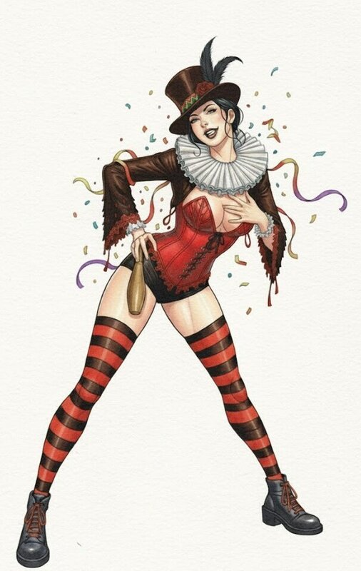 Carnavalesque by pascal TILLIET - Original Illustration