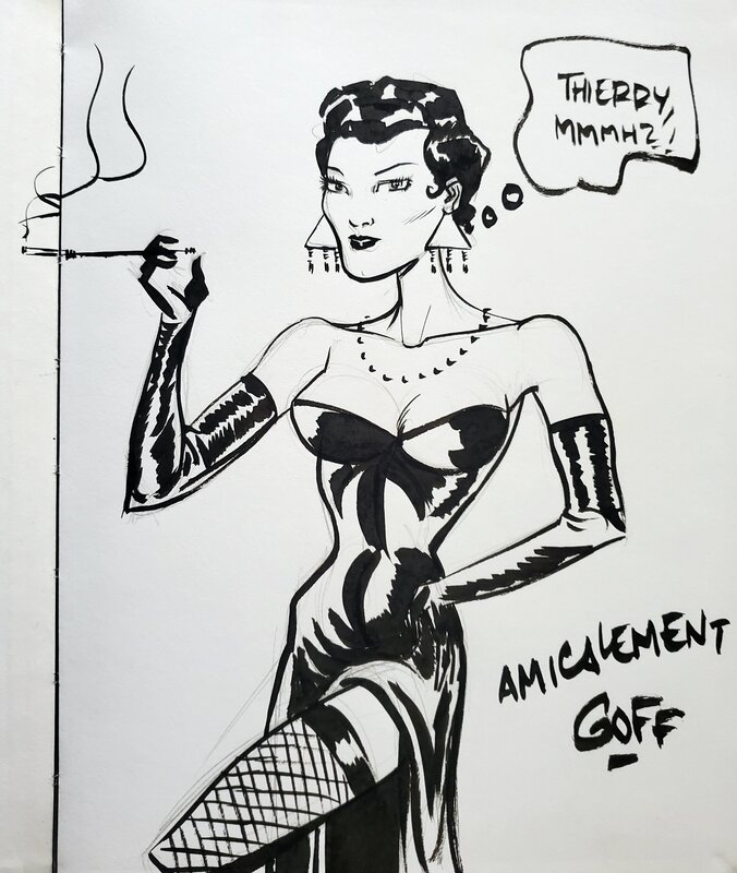 LE DETECTIVE by Gérard Goffaux - Sketch