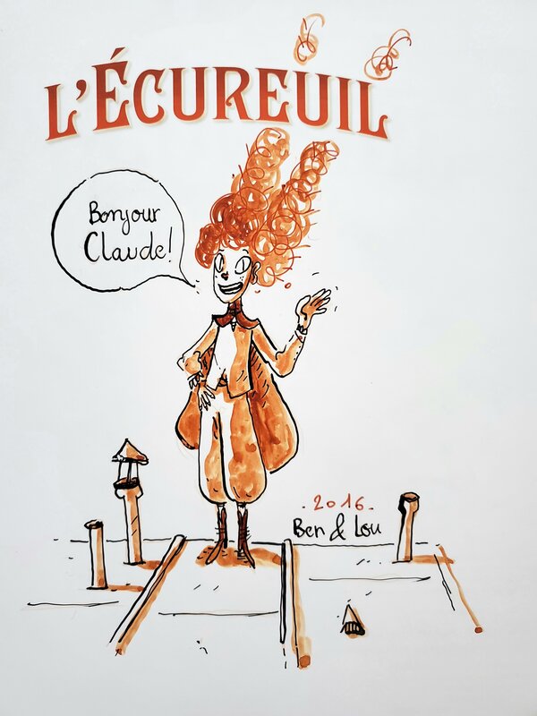 Lou Bonelli-Cresta, L'ECUREUIL   T1 UN DEMON SUR LES TOITS - Sketch