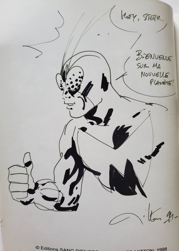 MIKROS  N°1 by Jean-Yves Mitton - Sketch