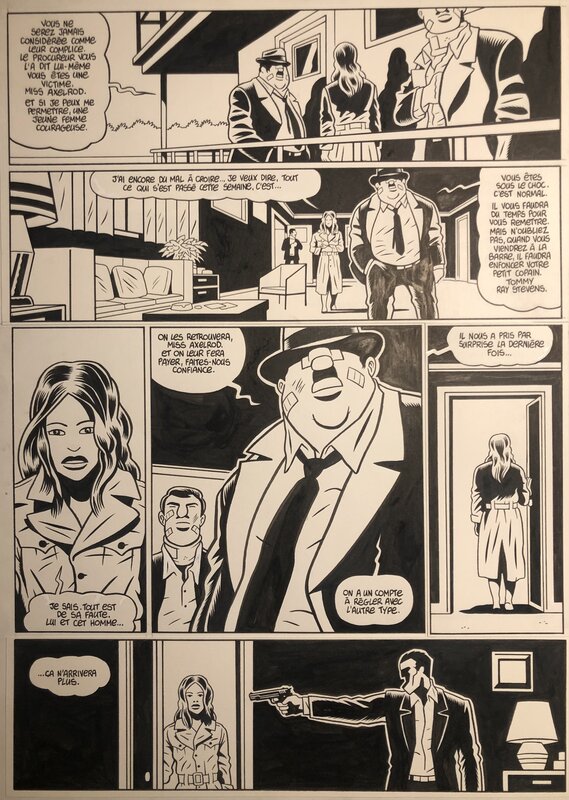 Brüno, Tyler Cross T3 Miami - Comic Strip
