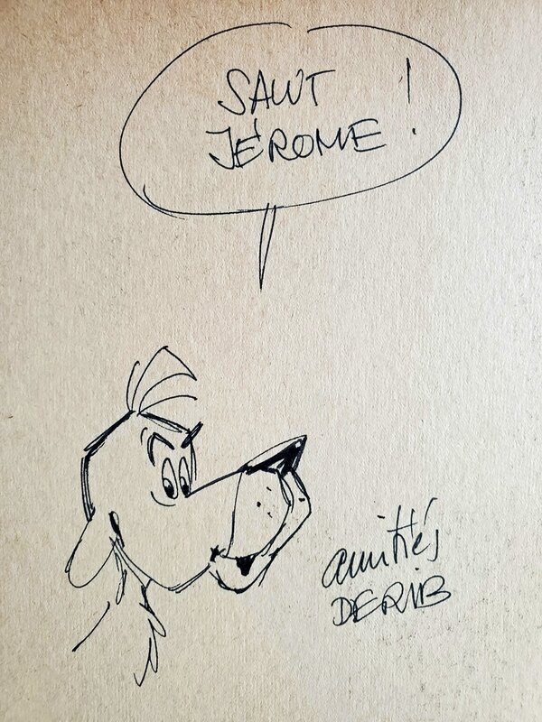 Derib, LES AVENTURES D'ATTILA    T1 UN METIER DE CHIEN - Sketch