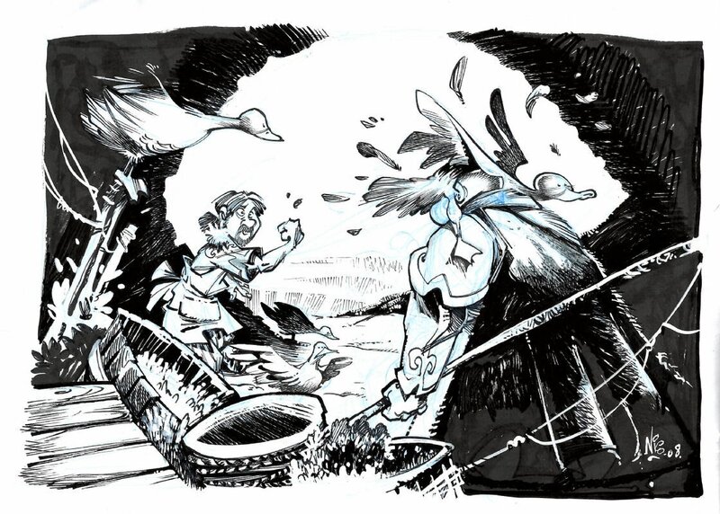 Nicolas Kéramidas, Gourmet Cook Book Illustration - Illustration originale