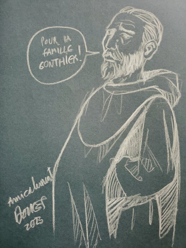 Nicolas Doucet, PERE ELIJAH  -  UNE APOCALYPSE    T2 DE PROFUNDIS - Sketch
