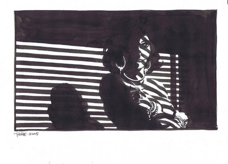 Yeah Baby by Tim Sale - Original Illustration