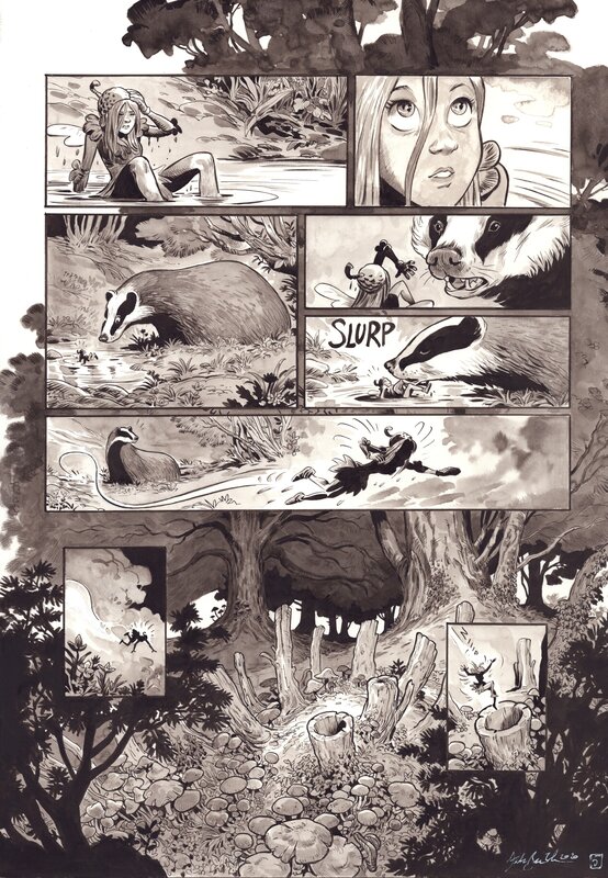 For sale - Federico Bertolucci, Frédéric Brrémaud, La légende oubliée de Perceval - Comic Strip