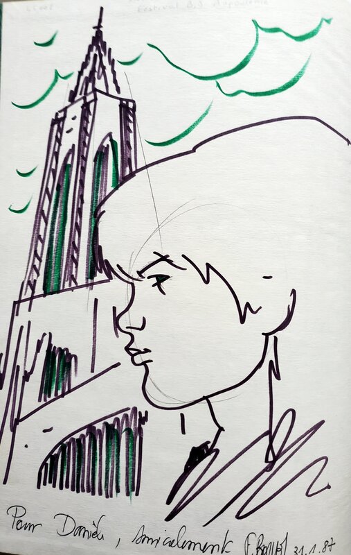 LE RAYON VERT by Frédéric Boilet - Sketch