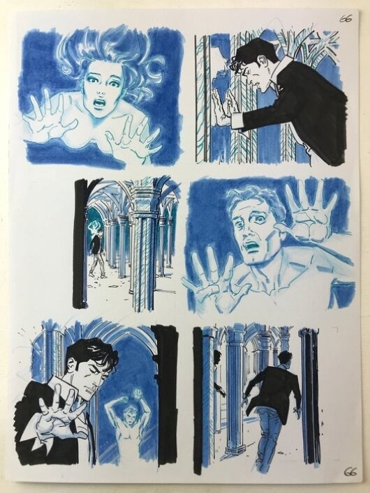 Bruno Brindisi, Dylan Dog n. 379 - tavola originale 