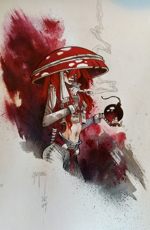 Sublime Anita by Cromwell - Original Illustration