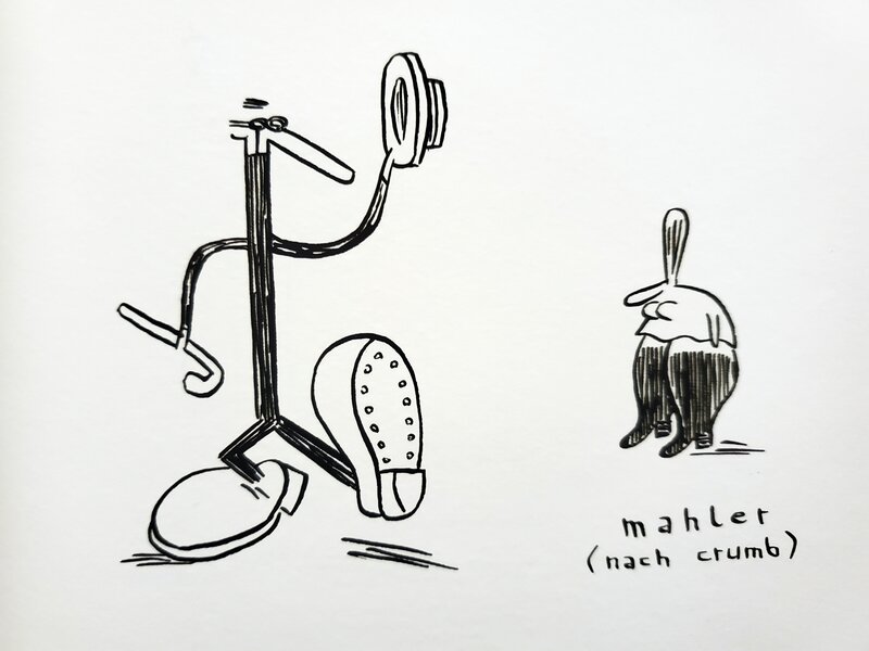 Nicolas Mahler, Collectif, A TRIBUTE TO ROBERT CRUMB - Dédicace