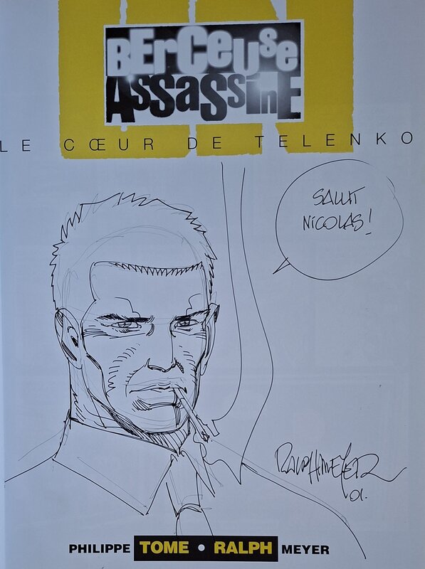 Ralph Meyer, Telenko - Berceuse Assassine - Sketch Ralph Meyer, Telenko - Berceuse Assassine - Sketch