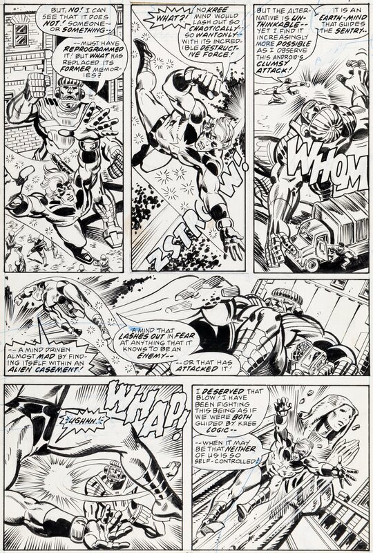 Al Milgrom, Terry Austin, Captain Marvel 47 - Page 15 - Comic Strip