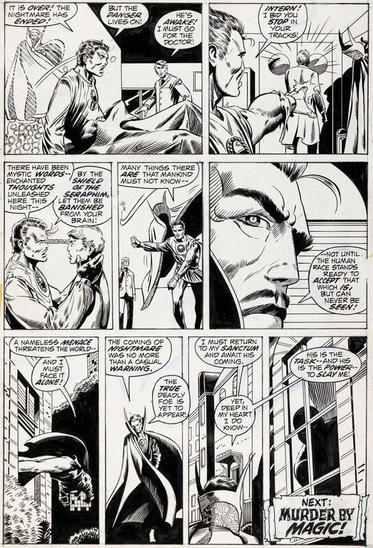 Barry Windsor-Smith, Dan Adkins, Marvel Premiere 3 : Dr. Strange - Page 20 - Planche originale