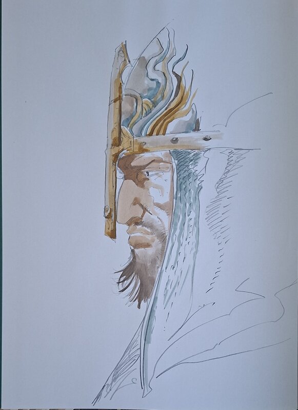 Saladin - Croisades by Philippe Xavier, Jean-Jacques Chagnaud - Sketch Saladin - Croisades by Philippe Xavier, Jean-Jacques Chagnaud - Sketch