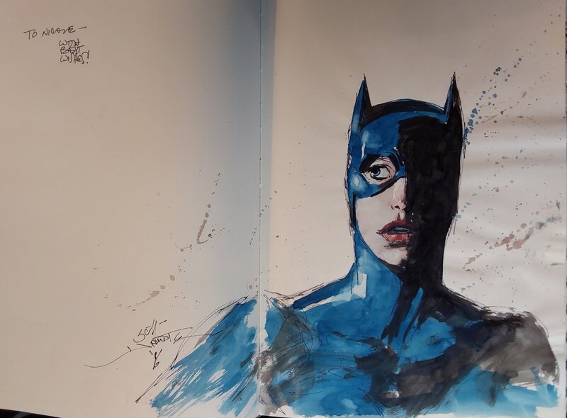 Batman : Catwoman par Scott Hampton - Dédicace