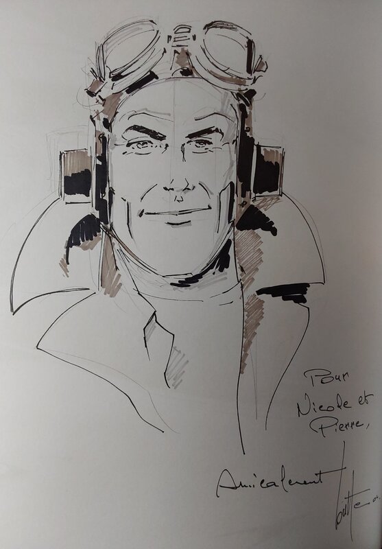 Eric Loutte, Biggles : L’Epée de Wotan - Sketch