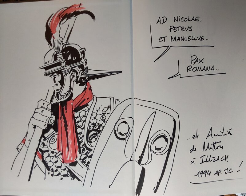 Vas Victis par Jean-Yves Mitton - Dédicace
