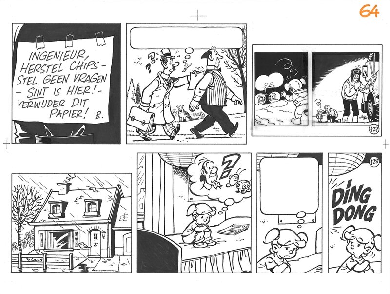 Kitty par Dirk Stallaert, Patrick Vermeir - Planche originale