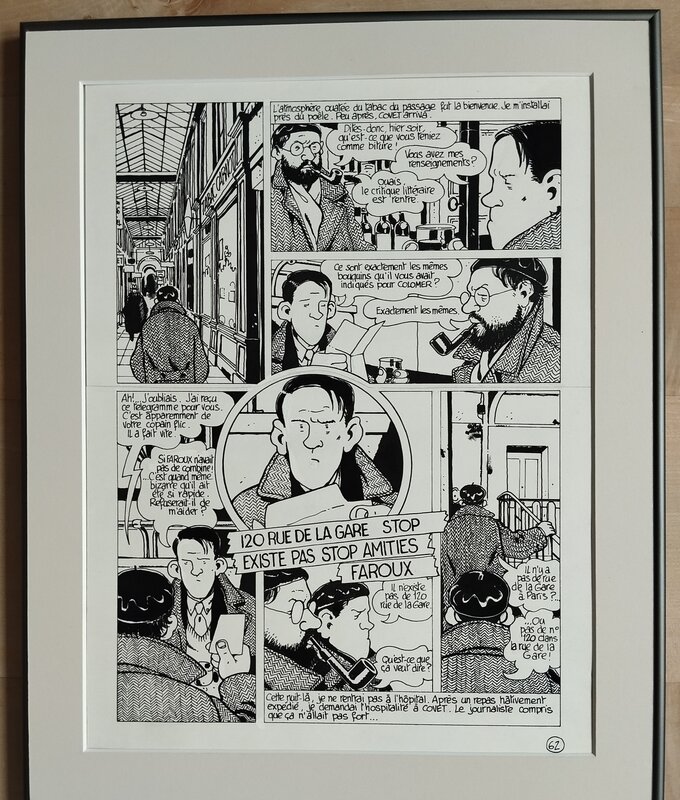 120, Rue de la gare by Jacques Tardi - Comic Strip 120, Rue de la gare by Jacques Tardi - Comic Strip