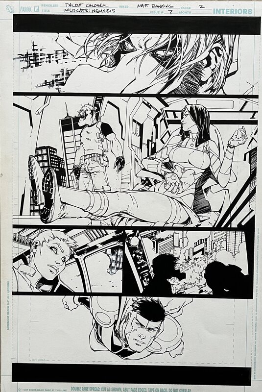 Talent Caldwell, Wildcats Némésis Issue 7 Pg 2 - Comic Strip