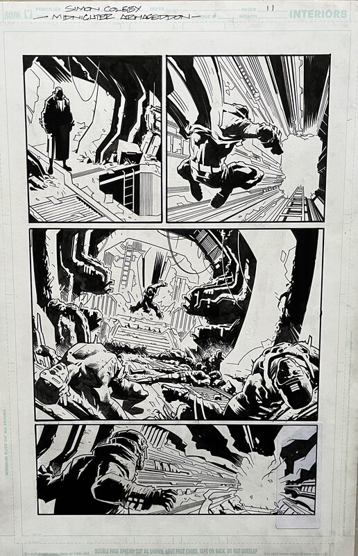 Simon Coleby, Midnighter Armagedonn Pg 11 - Comic Strip