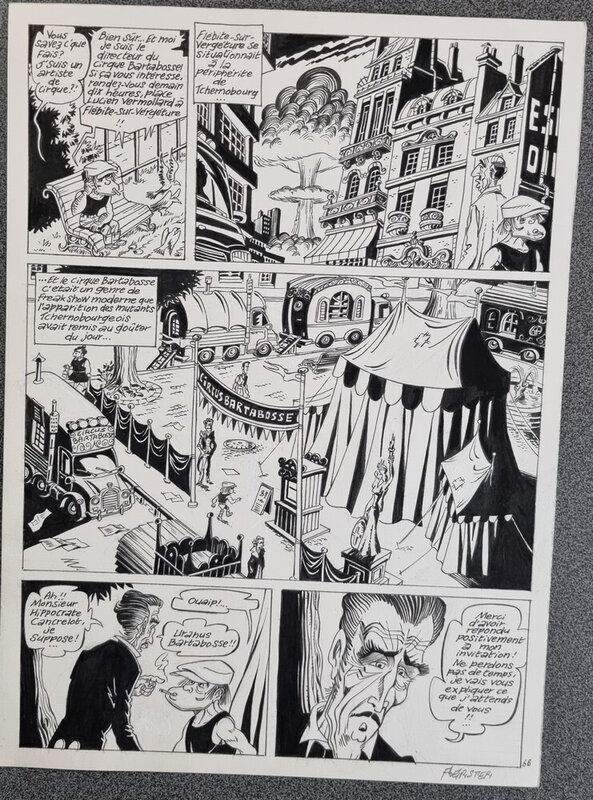 For sale - Un air de gravité by Philippe Foerster - Comic Strip