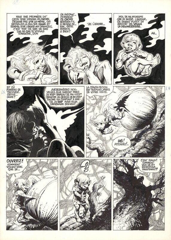 Grzegorz Rosinski, Le grand pouvoir du Chninkel - Comic Strip